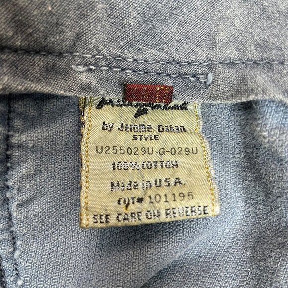 7 for al Mankind Corduroy Skirt 27 Blue Front Slit Vintage Y2K Women's - Picture 12 of 12